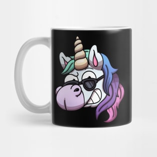 Cool Unicorn Face Mug